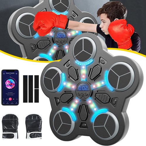 Music boxing machine gloves - music,