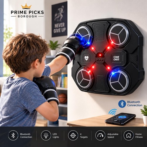 Bluetooth music boxing machine - music,